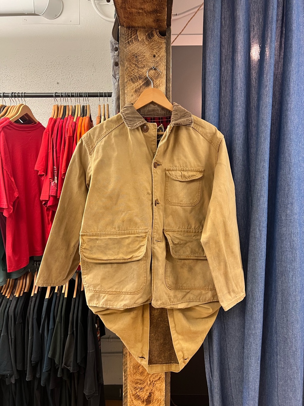 Vintage Black Sheep Brown Canvas Work Jacket